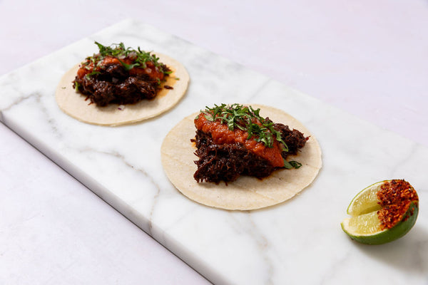 Braised Wagyu Beef Barbacoa Tacos (2 pieces)