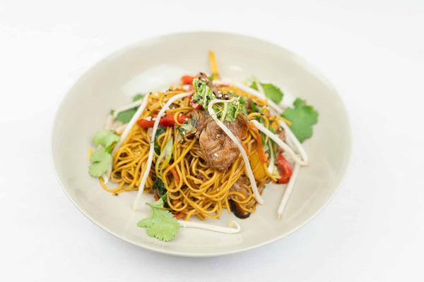 Pulled Pork Chow Mein