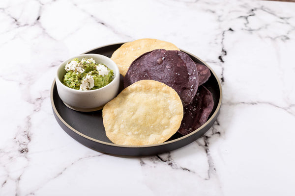 Guacamole & Corn Tostadas