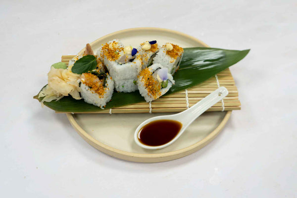 Hamachi & Seasonal Greens Maki