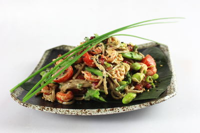 Cray Fish & Soba Noodle Salad