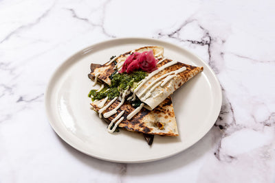Roasted Mushroom Quesadilla