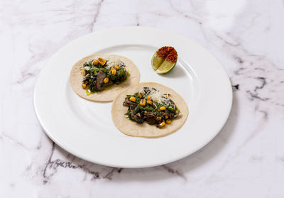 Roasted Mushroom Tacos (2 pieces)