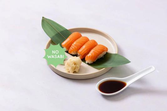 Salmon Nigiri (4 pieces - No Wasabi)