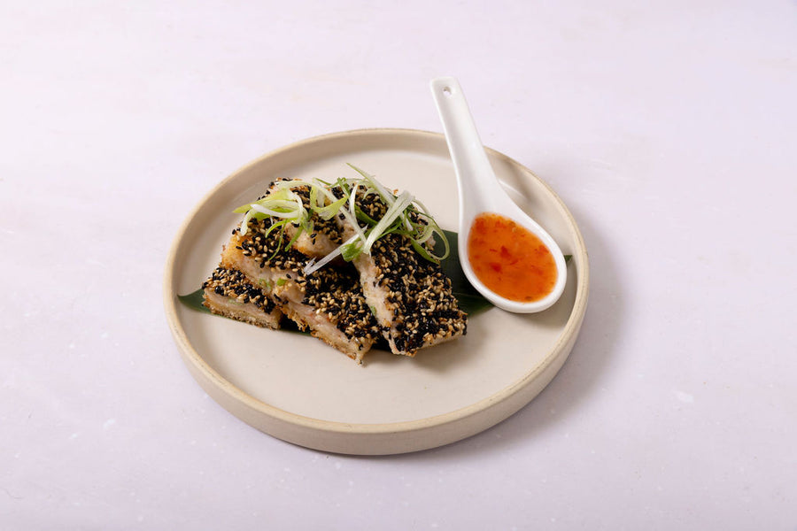 Sesame Prawn Brioche