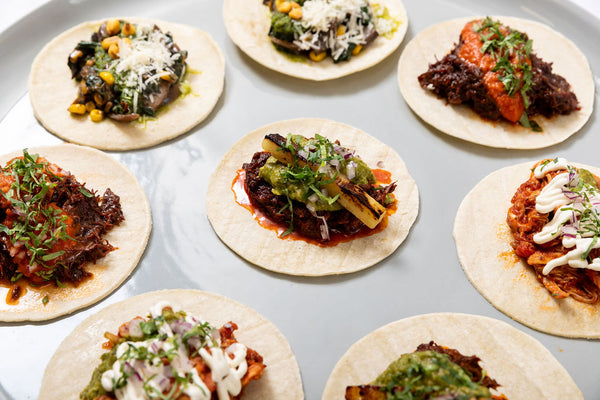 Braised Wagyu Beef Barbacoa Tacos (4 pieces)