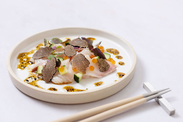 Yuzu Truffle Hamachi Sashimi