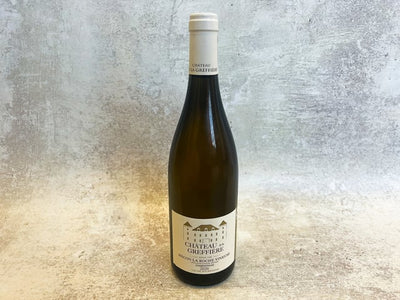 Macon 'La Roche Vineuse', Chateau de la Greffiere, Burgundy, France 2020. Bright and golden in colour, with great minerality, mouth-watering grapefruit &amp; mandarin flavour with ripe citrus aromas. 750ml/13% ABV.