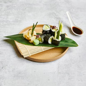 Cucumber and sushi rice. 2 pieces.