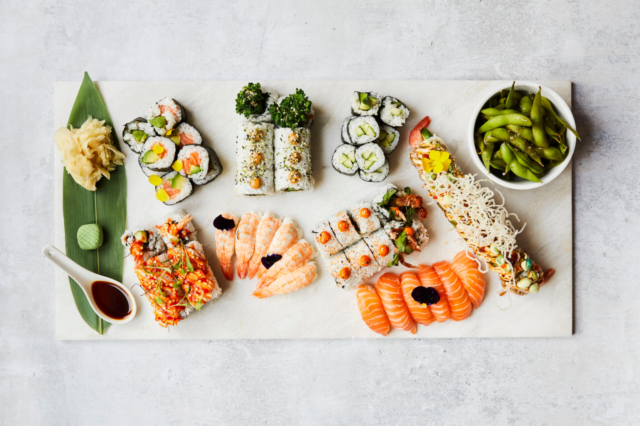 Sushi Set Box for Six liphook geotagged