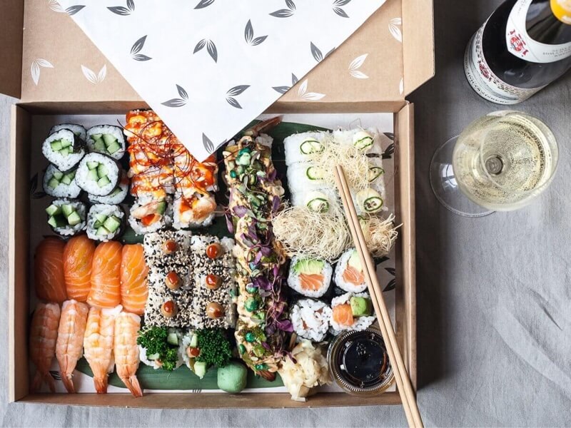 Sushi Box from Little Fish