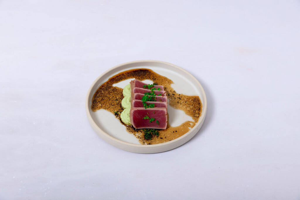 Scalded Tuna Sashimi