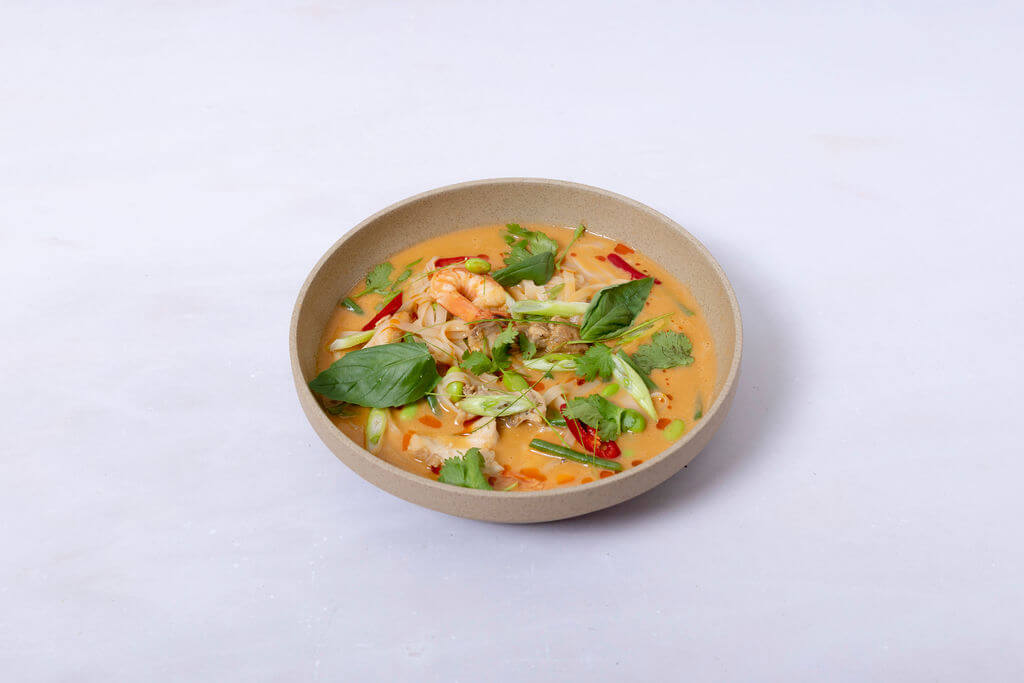 Chicken & Prawn Tom Kha